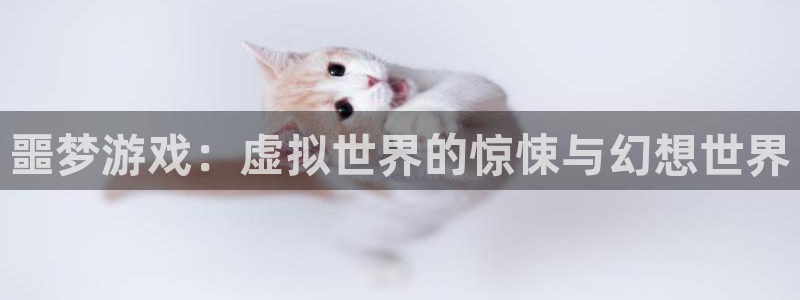 凯发k8国际真人版可靠送38元：噩梦游戏：虚拟世界的惊悚与幻